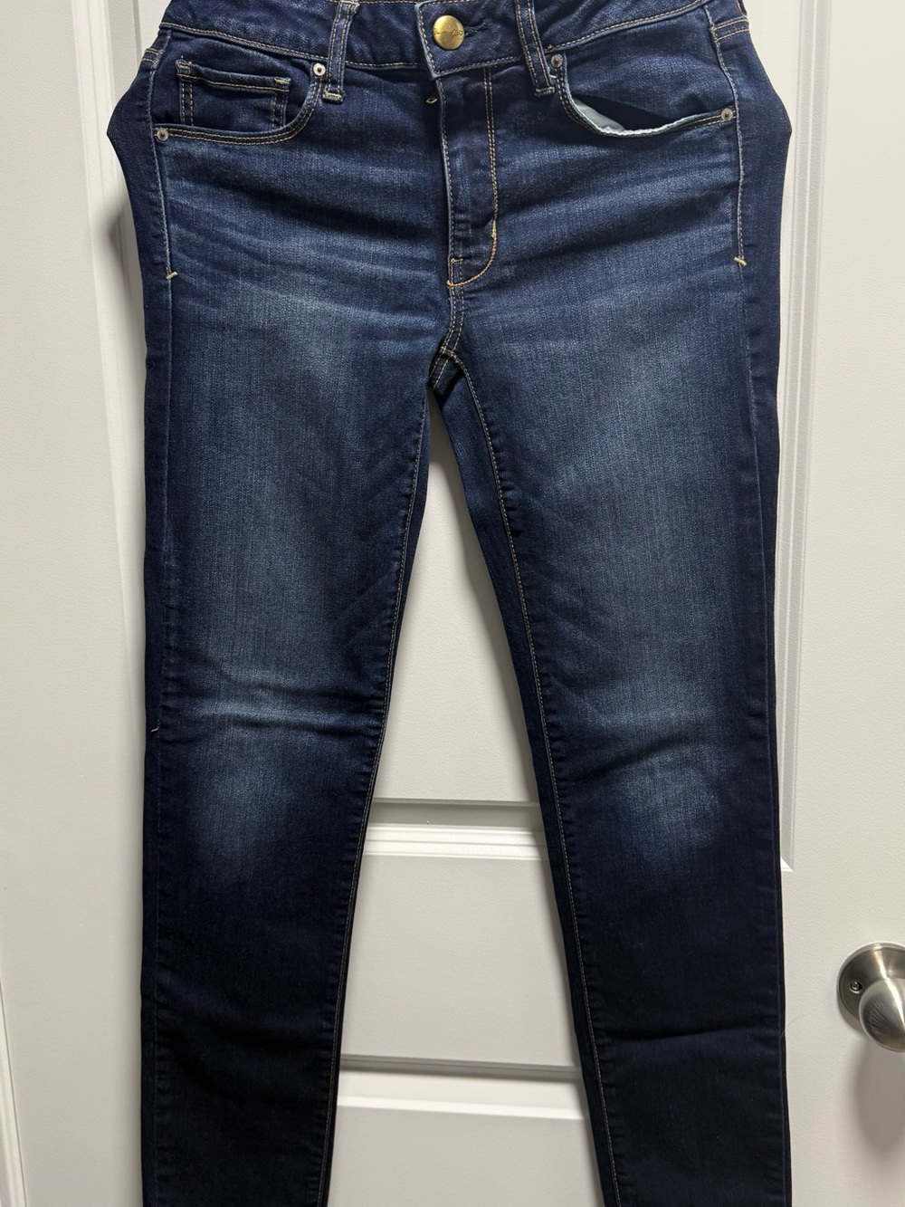 American Eagle Super Stretch Skinny Jeans Dark Wash